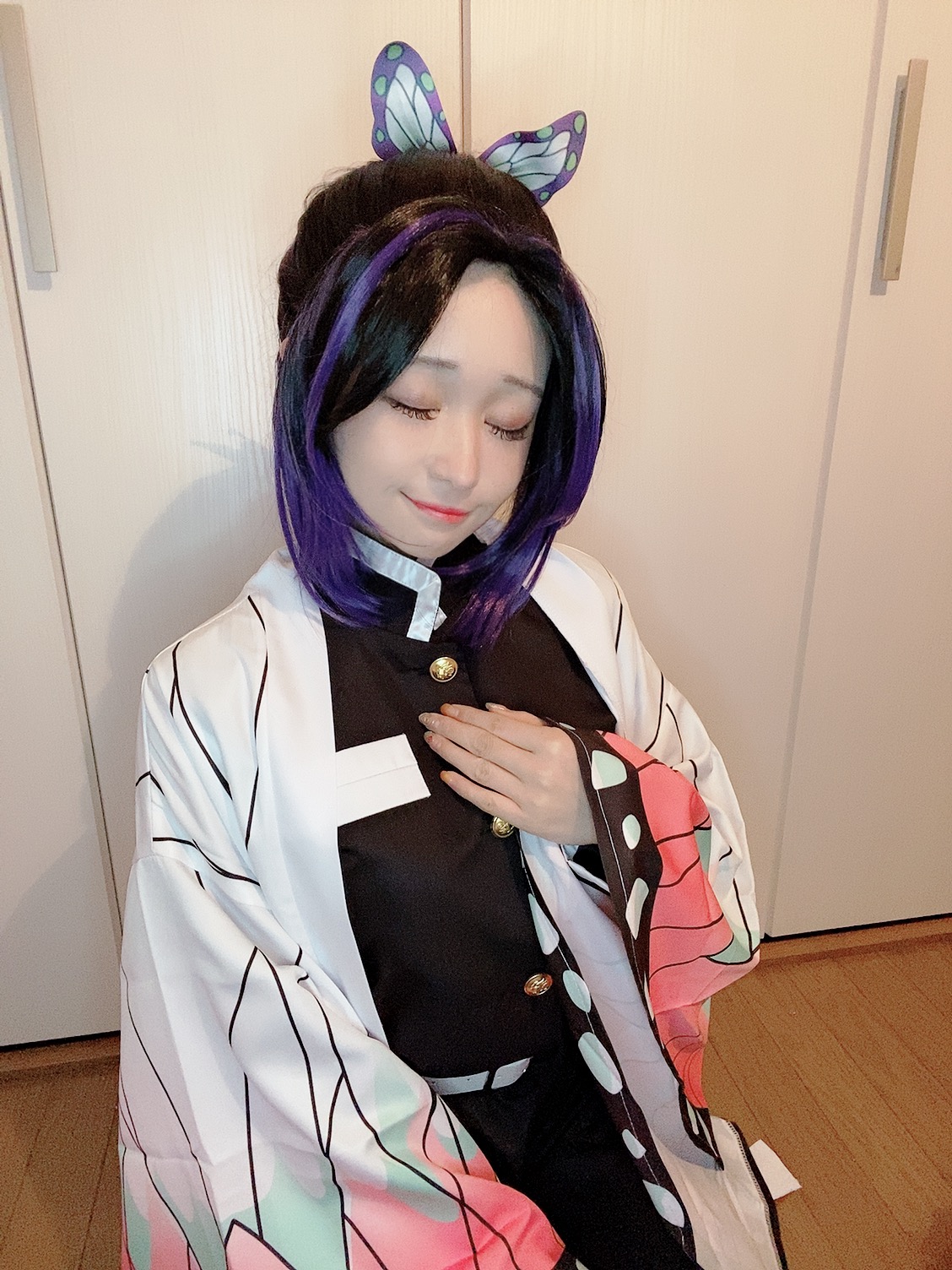 コスプレ 茜さやさんの鬼滅の刃 胡蝶しのぶコスプレ画像まとめ とっとと見やがれ ガジェットレビュー速報